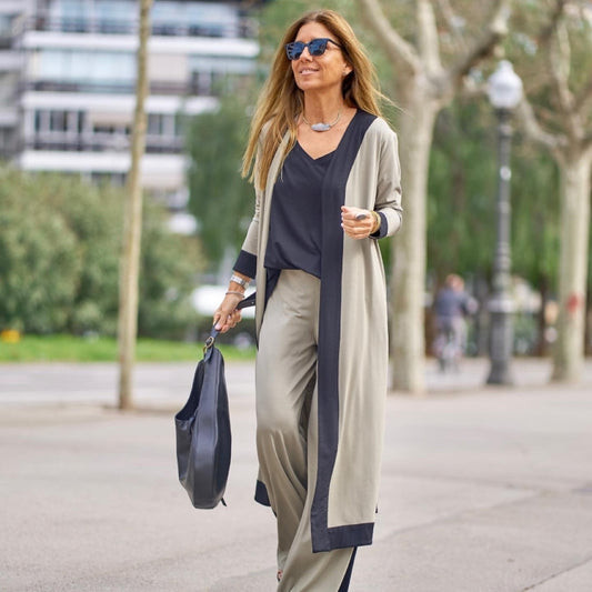 Linda-Modehuis™ | Drie-delige Set Elegantie en Comfort