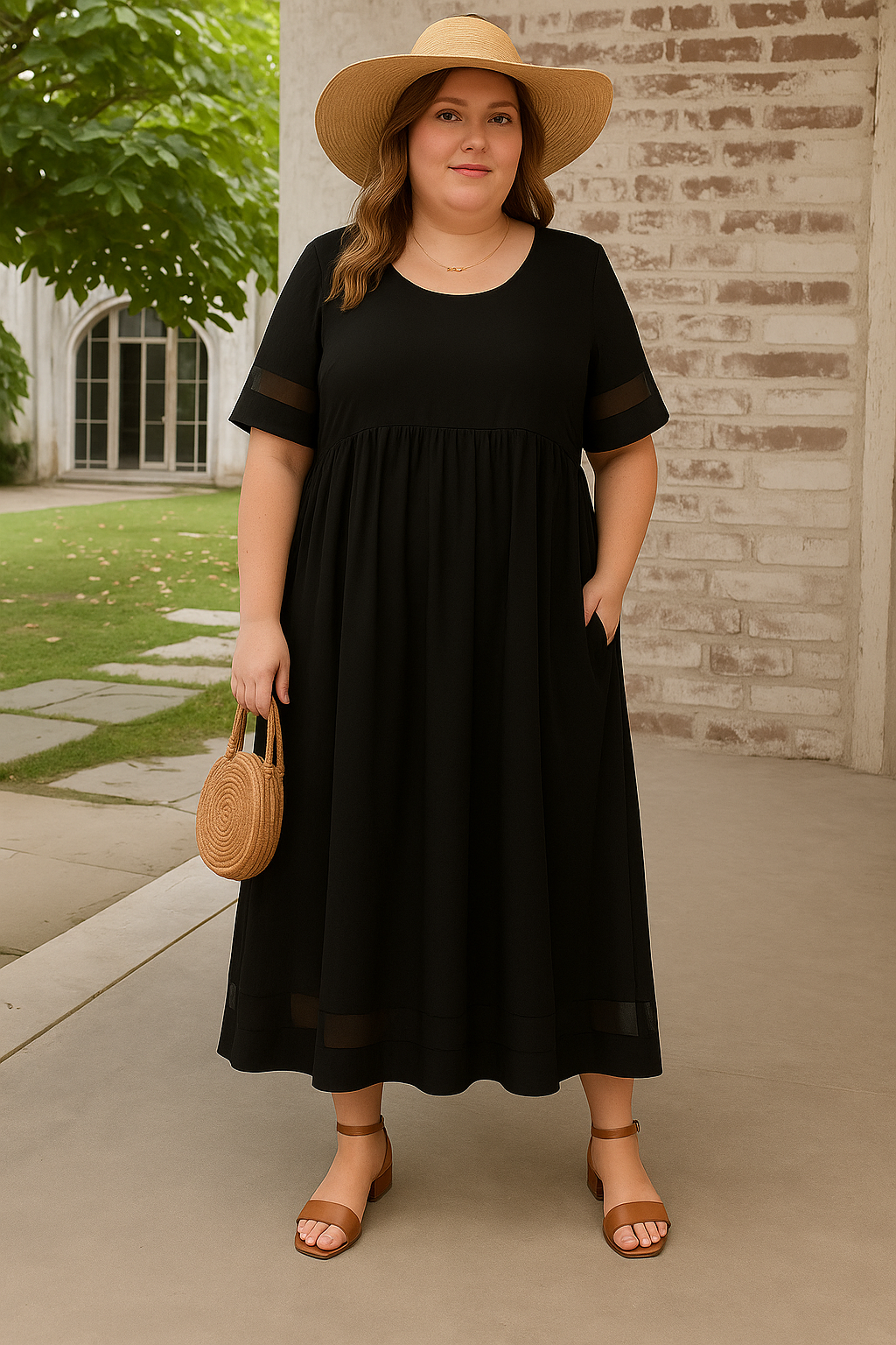 Stijlvolle jurk – Flatterende taille