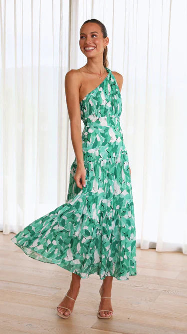 Eliza - Jurk met één schouderband