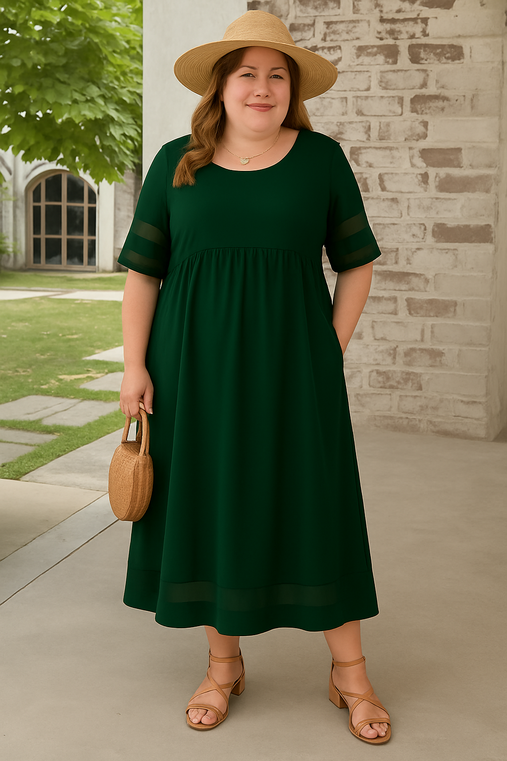 Stijlvolle jurk – Flatterende taille