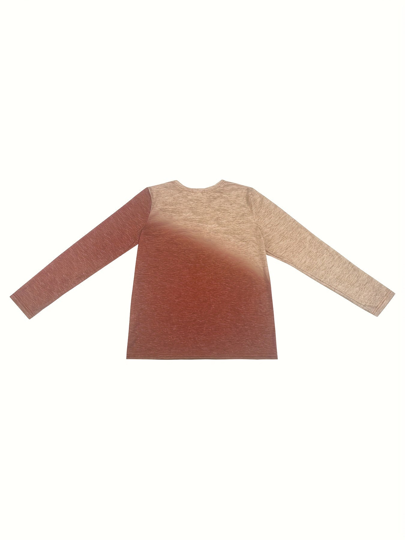 Dames T-shirt – Ronde Hals, Hart- & Vlinderprint, Lange Mouwen, Lente/Herfst