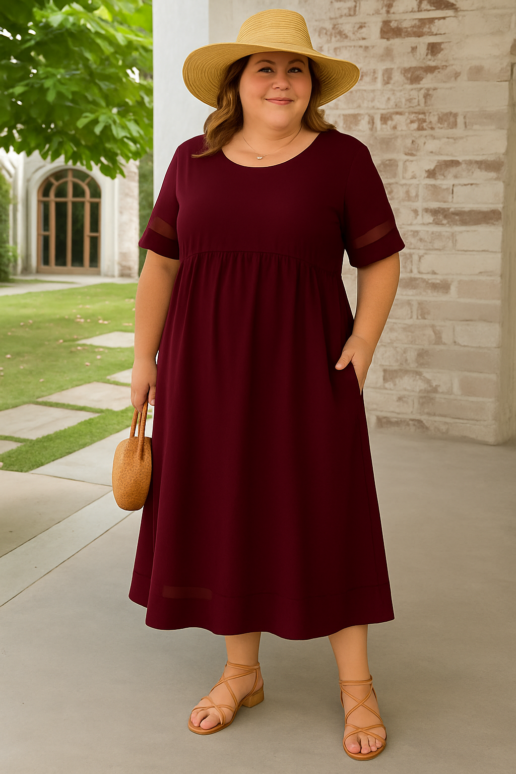 Stijlvolle jurk – Flatterende taille